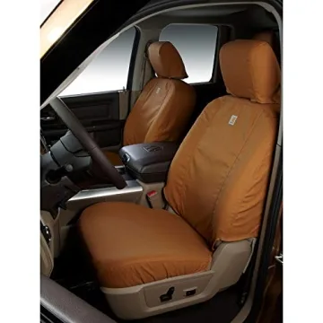 Covercraft Carhartt SeatSaver Custom Seat Covers for Ford F-150/F-250/F-350 - Brown