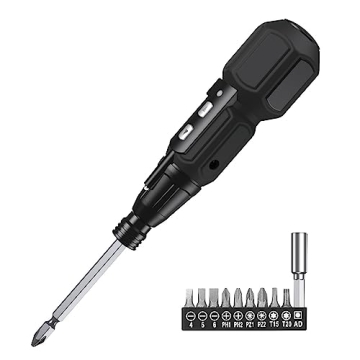 LOFICOPER Electric Screwdriver Set - Rechargeable, Compact & Functional