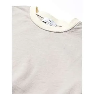 AG Adriano Goldschmied mens Hydro Color Block Crew Hooded Sweatshirt, Pale Smoke/Ivory Dust, Medium ...