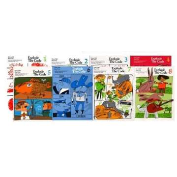 Explode the Code 1-8 SET (Essential Lessons for Phonics Mastery)
