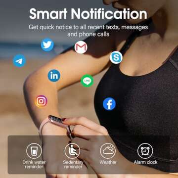 Csasan Smart Watch with HD Screen and Fitness Features