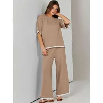 Trendy ANRABESS Women's Two Piece Fashion Set 2024