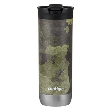 Contigo Huron 20oz Stainless Steel Travel Mug, Camo