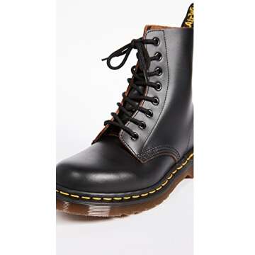 Dr. Martens Vegan 1460 Smooth Black Combat Boot