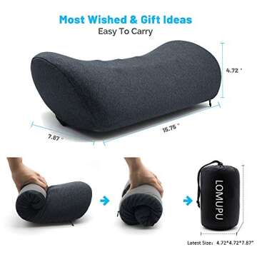Lumbar Support Pillow for Office and Car - Pain Relief