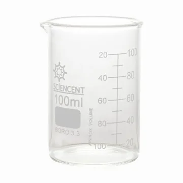 Quality SCIENCENT Glass Beakers for Experiments and DIY
