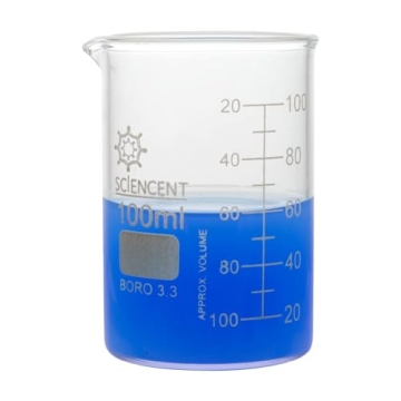 Quality SCIENCENT Glass Beakers for Experiments and DIY