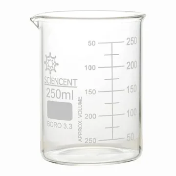 Quality SCIENCENT Glass Beakers for Experiments and DIY