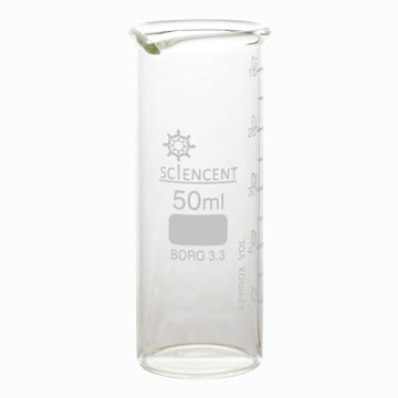 Quality SCIENCENT Glass Beakers for Experiments and DIY