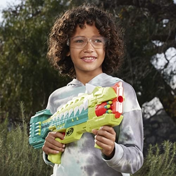 Nerf DinoSquad Armorstrike Blaster for Kids - 16 Darts Fun