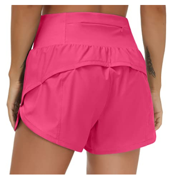 Women’s High Waisted Running Shorts Quick Dry Athletic Wear