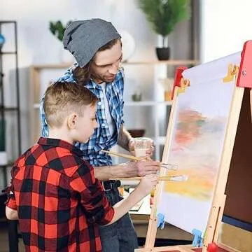 Joyooss Double-Sided Adjustable Easel for Kids