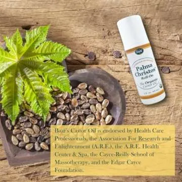 Palma Christos Organic Castor Oil 3 oz Roll-On for Hair