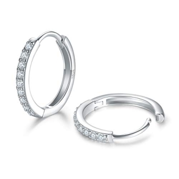 Sterling Silver Earrings Set - Hypoallergenic & Stylish Jewelry