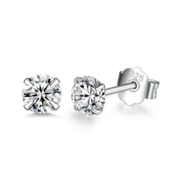 Sterling Silver Earrings Set - Hypoallergenic & Stylish Jewelry