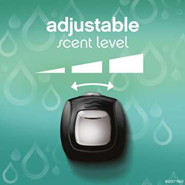 Febreze Car Air Freshener Vent Clip - Unstopables Fresh Scent