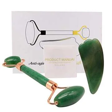 Dofash Jade Roller Gua Sha Set For Glowing Skin