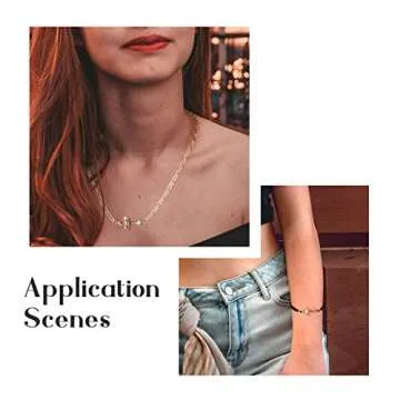 FASHEWELRY 5Pcs CZ Cross Charms for Jewelry Making