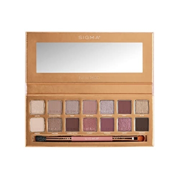 Sigma Beauty New Mod Eyeshadow Palette – 14 Pigmented Shades for Every Occasion