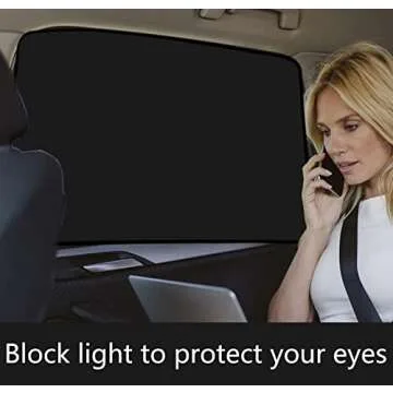 Car Side Window Sun Shades - UV Protection & Privacy Guaranteed