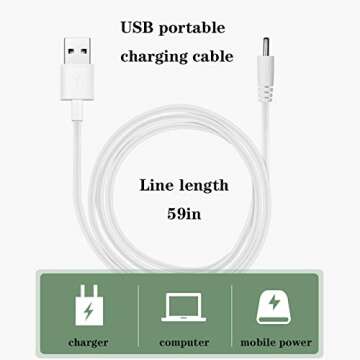 luckxuan Reading Lamp Simple Desk Lamp, LED Desk Light with 3 Lighting Modes for Home and Office Flexible Study Lamp with USB Charging Port, Touch Control Desk Light