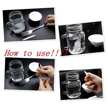 Moldable Plastic Beads for DIY Crafts 8OZ, White