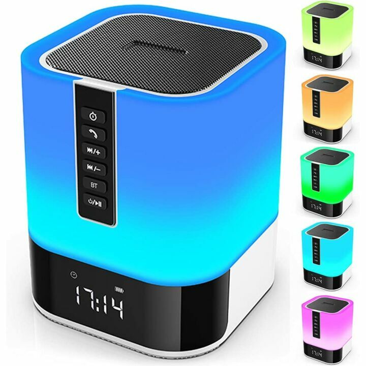 Versatile Night Light Bluetooth Speaker for Teens