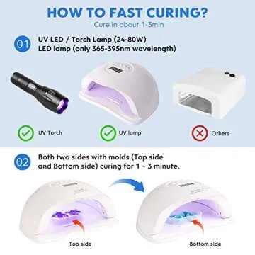 Wayin 200g UV Resin -Upgrade Ultraviolet Epoxy Resin Crystal Clear Hard Glue Solar Cure Sunlight Activated Resin for Handmade Jewelry, DIY Craft Decoration, Casting and Coating