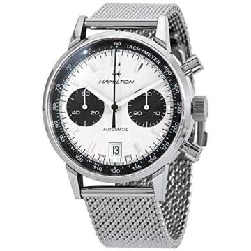 Hamilton Watch American Classic Intra-Matic Auto Chrono | Swiss Made | 40mm Stainless Steel Case | W...