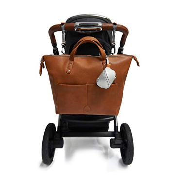 Stylish PacaPod Saunton Tan Luxury Baby Diaper Bag