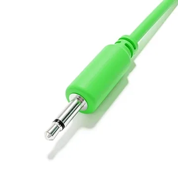 ExcelValley 5-Pack Mono Patch Cables for Synths 200 cm