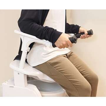 KMINA PRO Electric Toilet Lift Seat for Easy Sitting and Standing