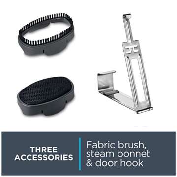 Rowenta X-Cel Handheld Steamer for Clothes 45 Second Heatup, 5 Ounce capacity, Cotton, Wool, Poly, Silk, Linen, Nylon 1100 Watts Portable, Ironing, Garment Steamer, Travel Must Have DR7000,Blue