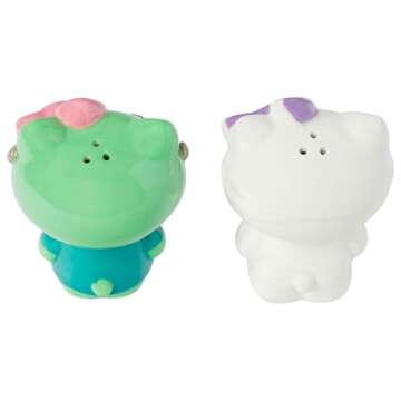 Hello Kitty Halloween Ceramic Salt and Pepper Shakers Set
