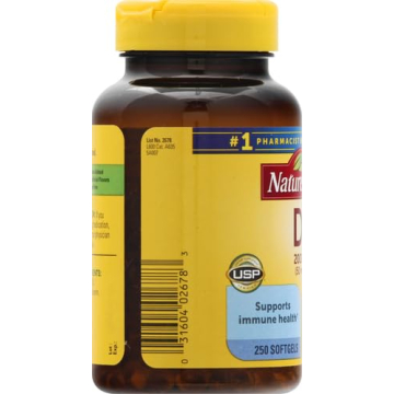 Nature Made Vitamin D3 2000 IU for Immune and Bone Health