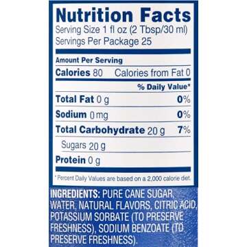 By The Cup Syrup Pump compatible with Vanilla Coffee Syrup Bottle 750 ml