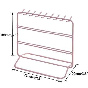 kaileyouxiangongsi Jewelry Organizer, Jewelry Holder, Perfect Earrings, Necklaces and Bracelets Hold...