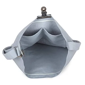 Shop Covelin Retro Large Canvas Shoulder Bag Today