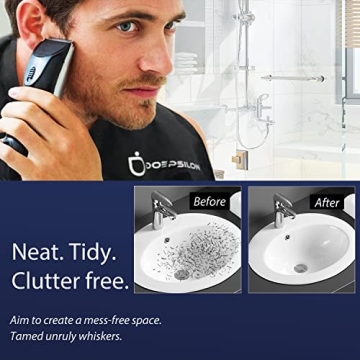 Beard Bib Apron - Innovative Hair Catcher for Men