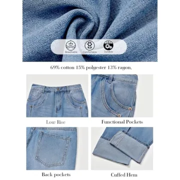 Baggy Boyfriend Jeans for Women - Trendy & Casual