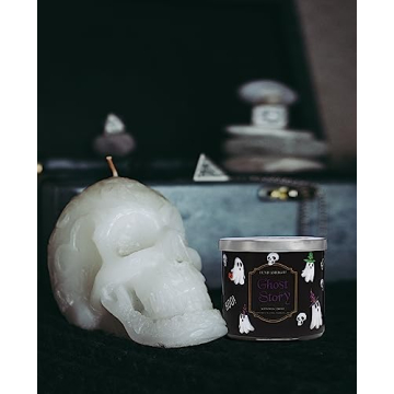 Halloween Gnome Pumpkin Scented 3-Wick Candle 14oz