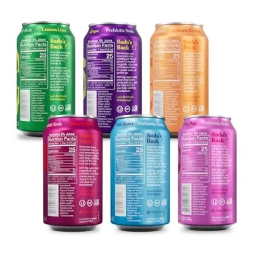 POPPI Prebiotic Soda Variety Pack - 12 Flavors