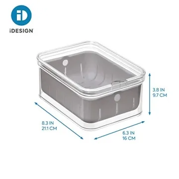 iDesign Crisp Produce Storage Containers for Fresh Food