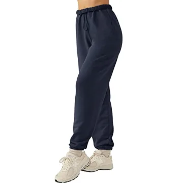 LASLULU Women's Cozy Fleece Lined Sweatpants for Winter