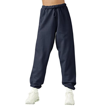 LASLULU Women's Cozy Fleece Lined Sweatpants for Winter