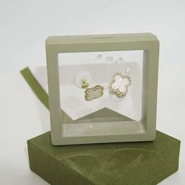 XUDEJUN Four-Leaf Clover Earrings for Stylish Women