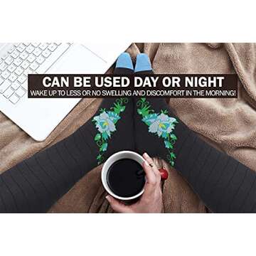 Physix Gear Compression Socks - Best for Circulation and Active Lifestyles