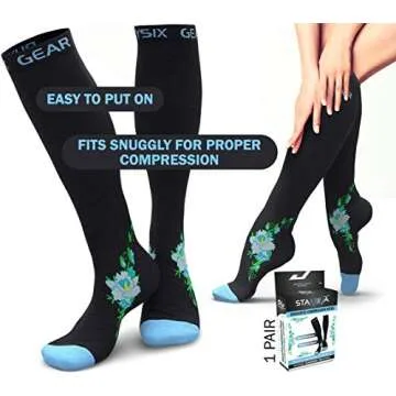 Physix Gear Compression Socks for Men and Women