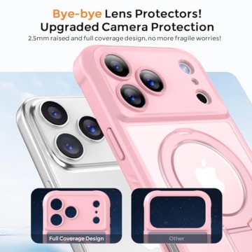 MOCCA iPhone 17 Pro Case with MagSafe Stand and Protection