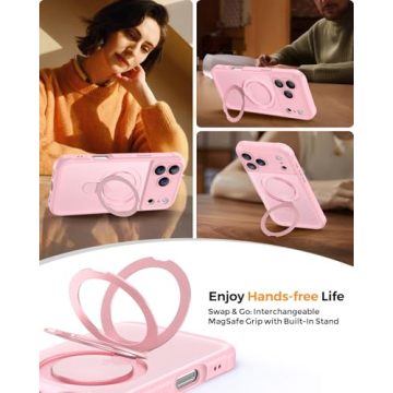 MOCCA iPhone 17 Pro Case with MagSafe Stand and Protection